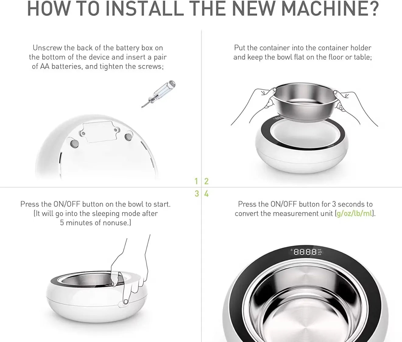 PetGeek 2 In 1 Smart Bowl