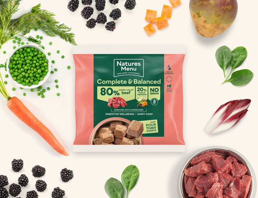 Natures Menu 80% Tender cuts of beef, 1 kg
