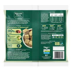 Natures Menu 80% Lamb, 1 kg