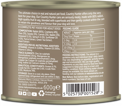 Natures Menu Country Hunter Rabbit with Superfoods Can (600g)