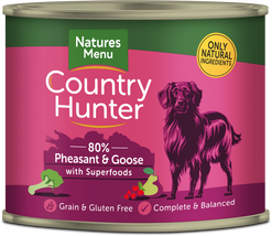 Natures Menu Country Hunter Pheasant & Goose with Superfoods Can (600g)