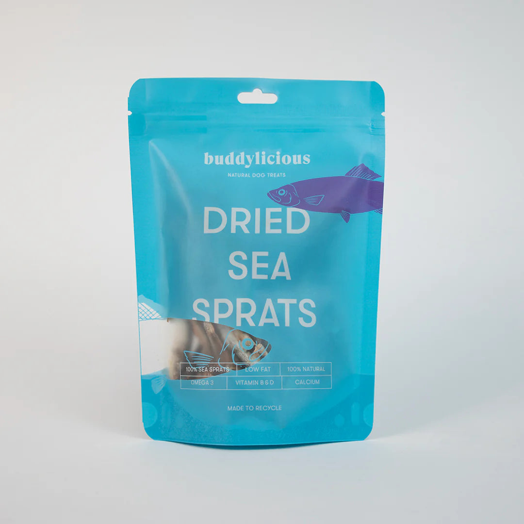 Buddylicious Dried Sea Sprats - 100% natural (80g)
