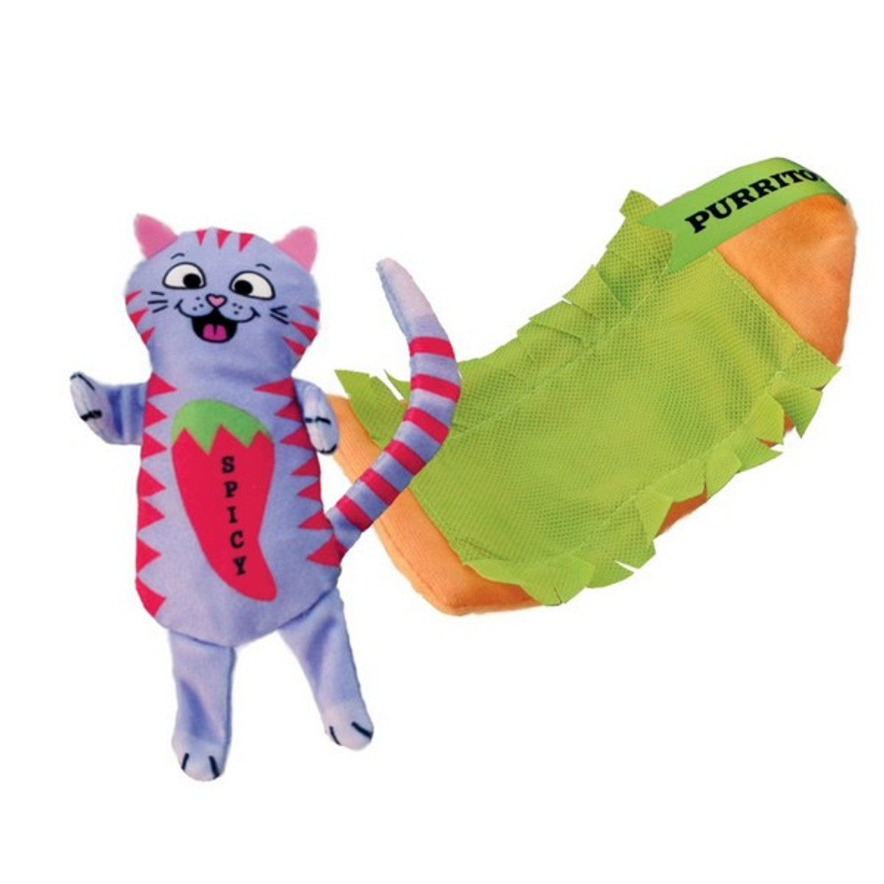 KONG® Pull-A-Partz Purrito Cat Toy