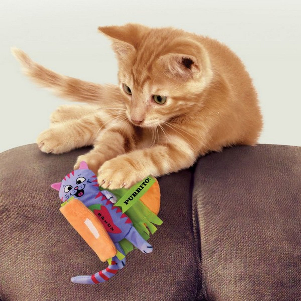 KONG® Pull-A-Partz Purrito Cat Toy