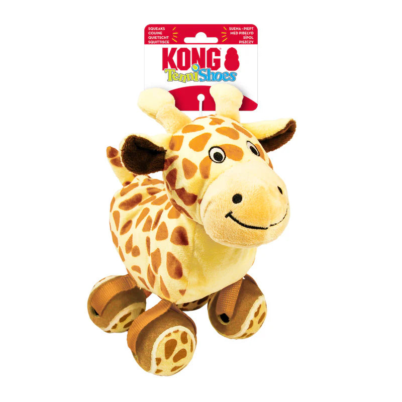 KONG® TenniShoes Giraffe, Large