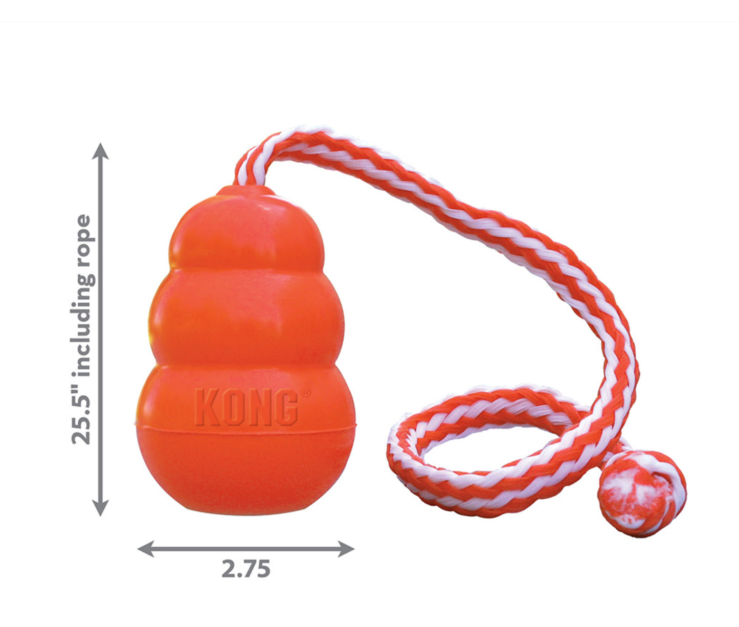 KONG® (Cool) Aqua On Rope, Large