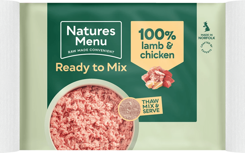 Natures Menu 100% Lamb & Chicken block (400g)