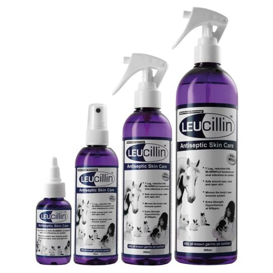 Leucillin Natural Antiseptic Spray (50ml, 150ml, 250ml, 500ml)