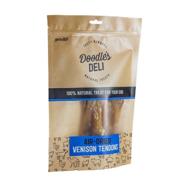 Doodle's Deli Air Dried Venison Tendon (120g)