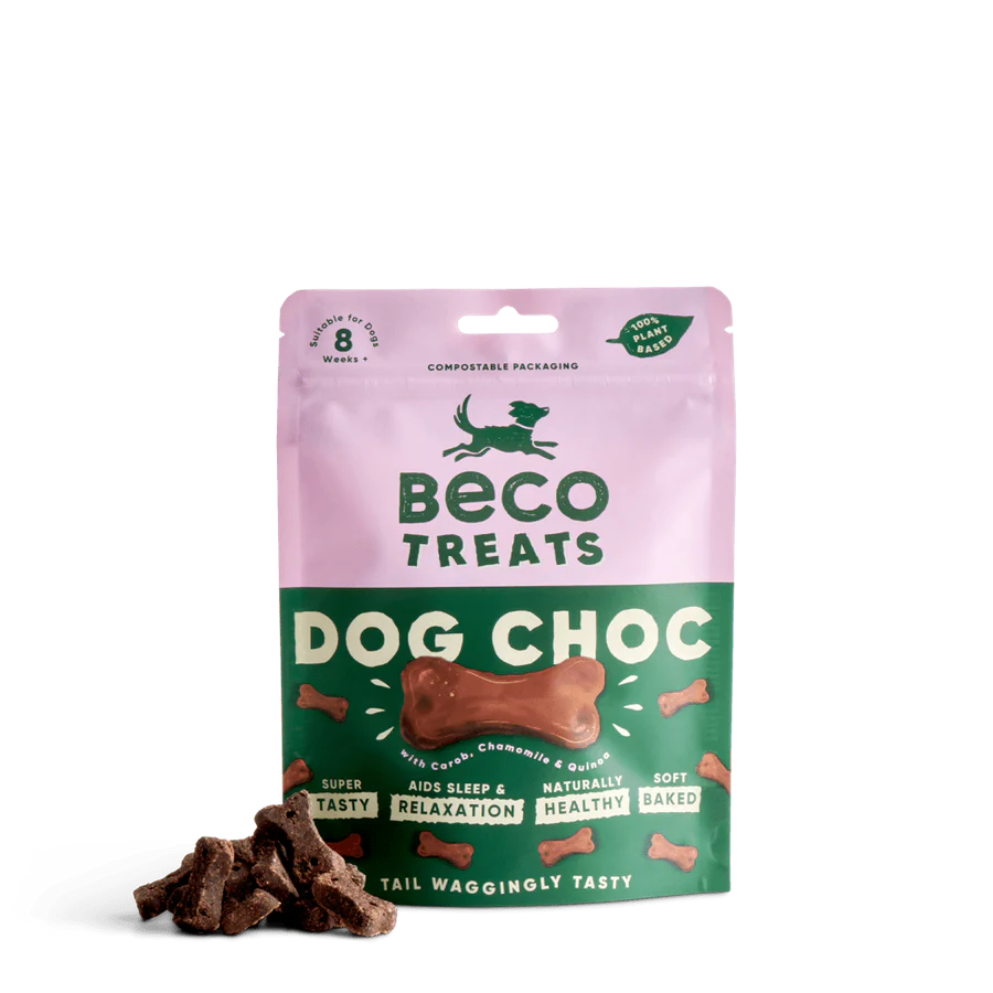 Beco : Dog Choc Treats with Carob, Chamomile & Quinoa (70g)