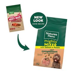 Natures Menu : Natural Mighty Mixer with Salmon & Potato (2kg)