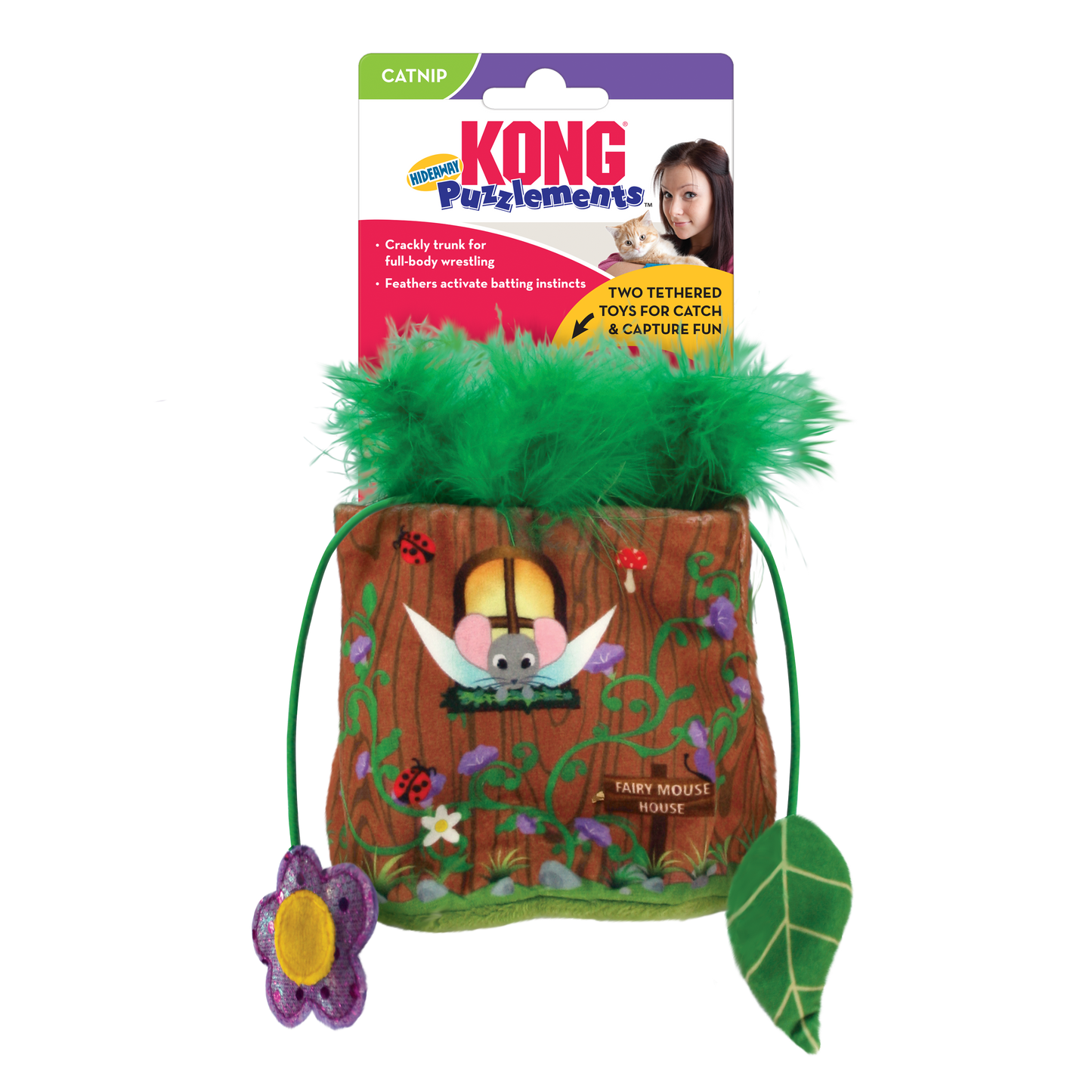 KONG® Cat Puzzlements Hideaway