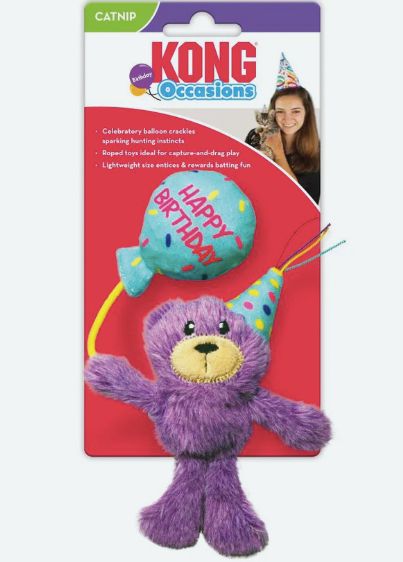 KONG® Cat occasions Birthday Teddy