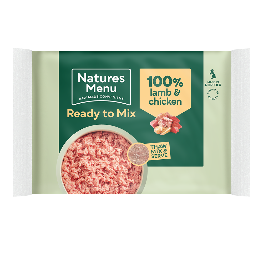Natures Menu 100% lamb & chicken block (400g)