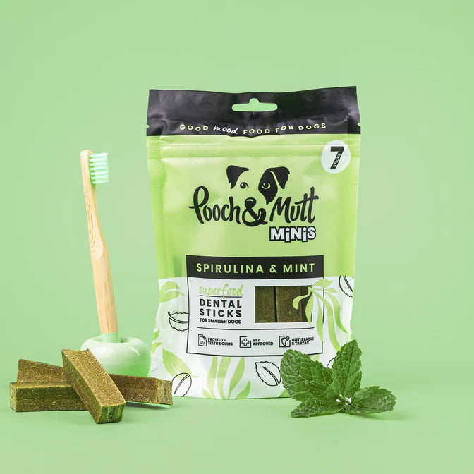 Pooch & Mutt : Superfood Dental Sticks - 7 Sticks (251g)