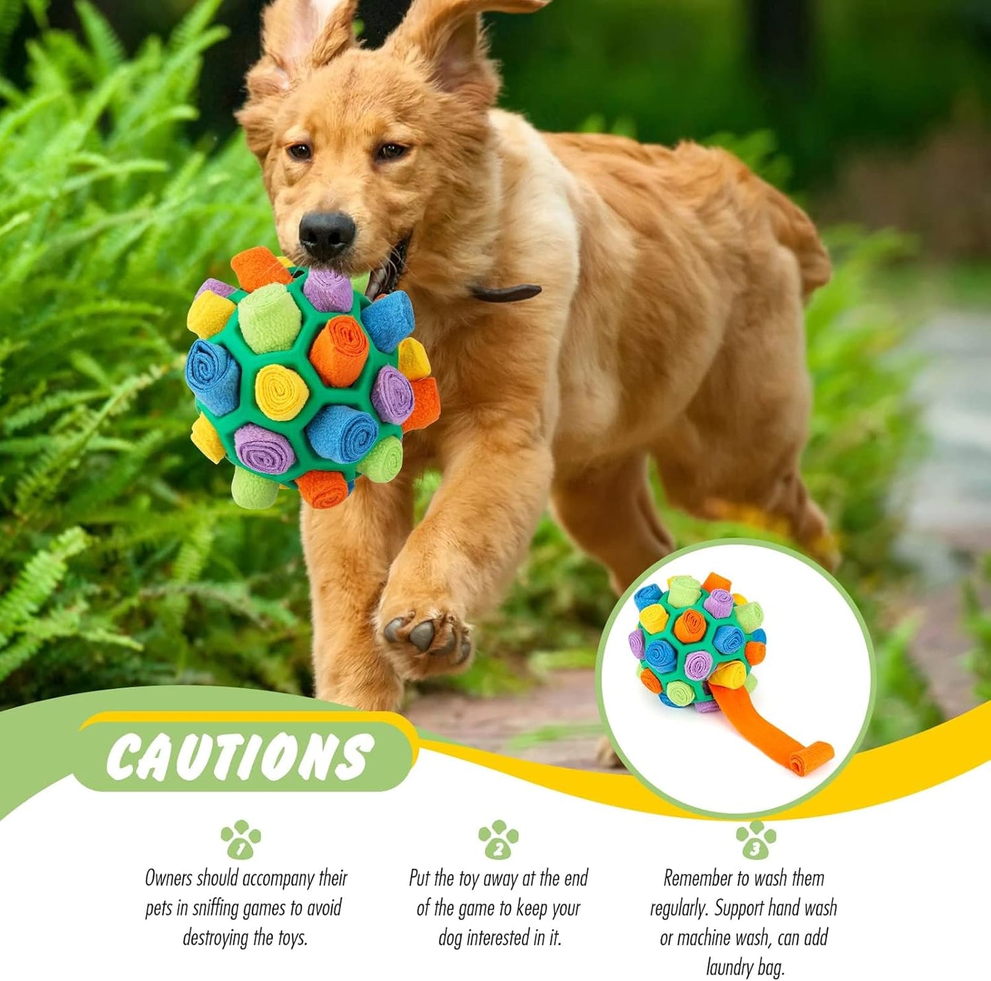 Interactive Dog Puzzle Toys, Educational Foraging Toy Slow Feeder