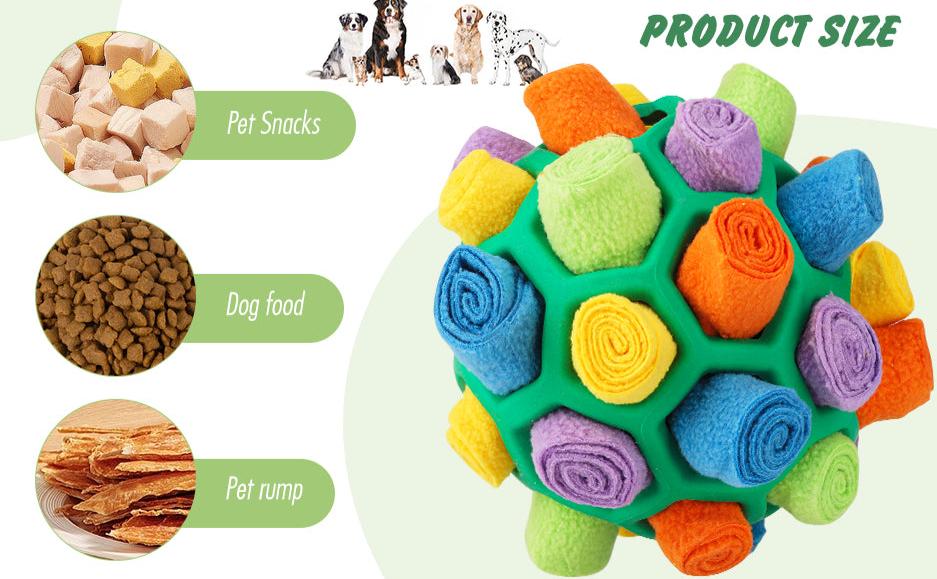 Interactive Dog Puzzle Toys, Educational Foraging Toy Slow Feeder