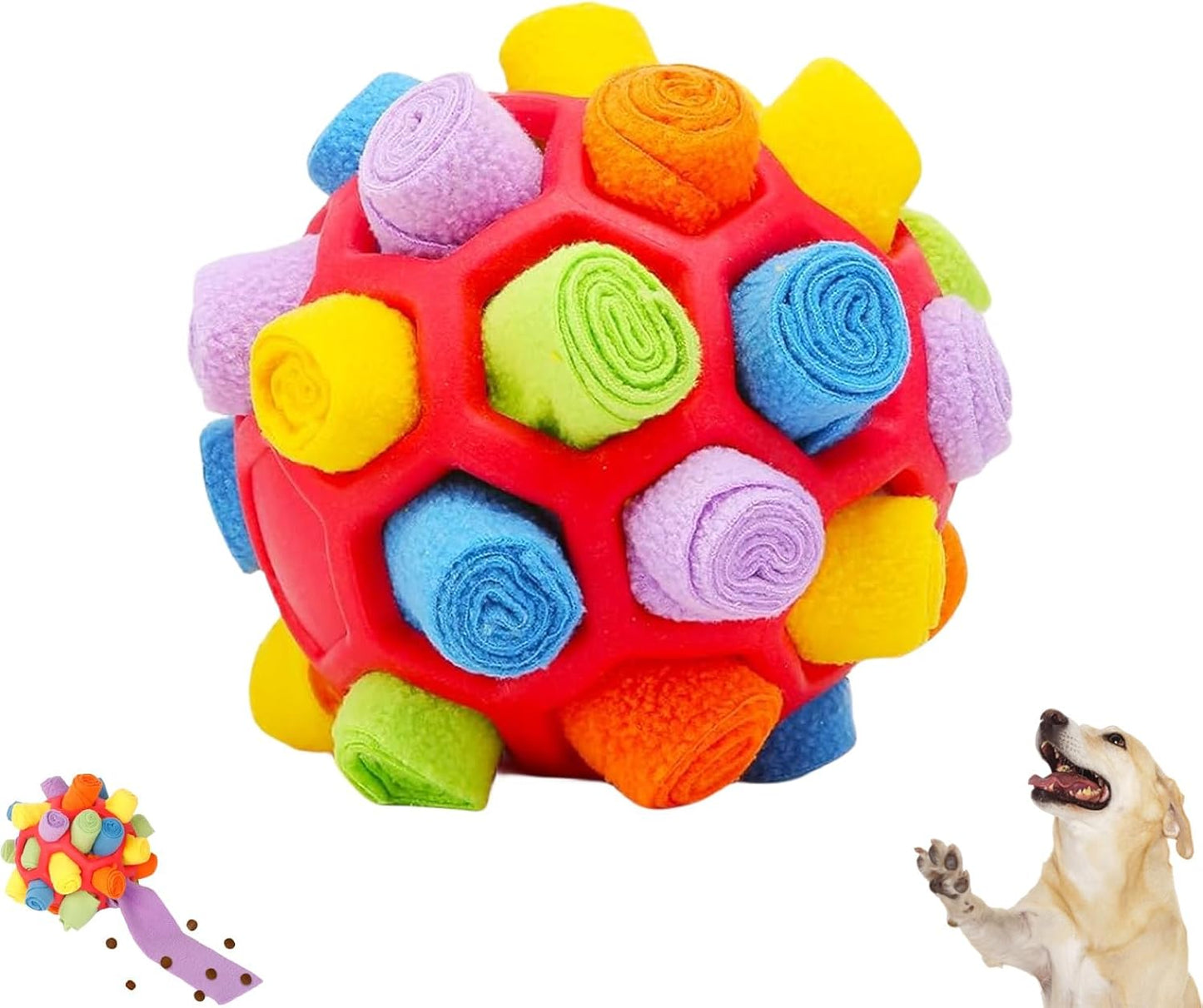 Interactive Dog Puzzle Toys, Educational Foraging Toy Slow Feeder