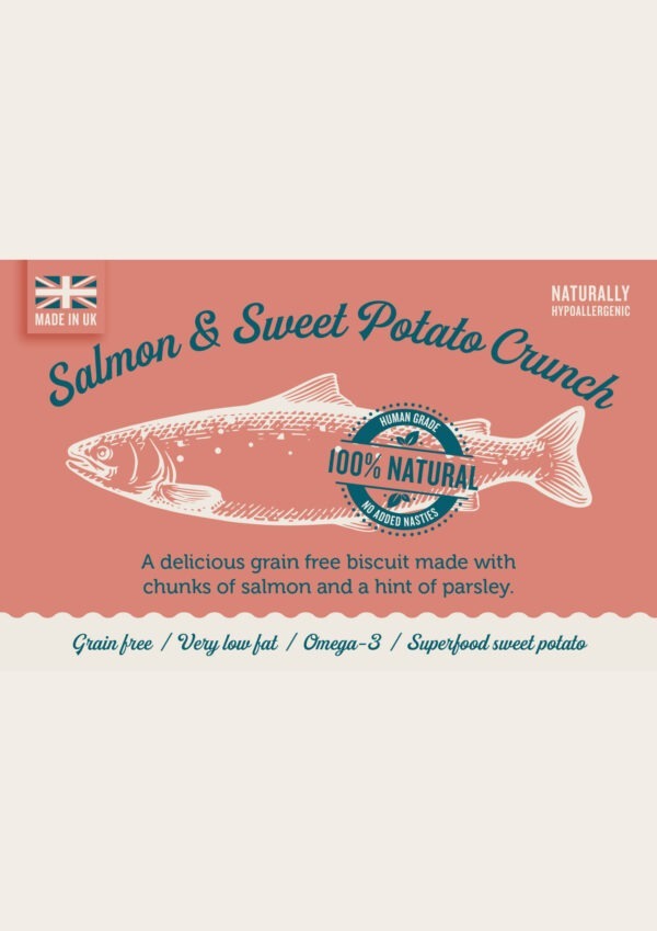 Salmon & Sweet Potato Crunch 100g