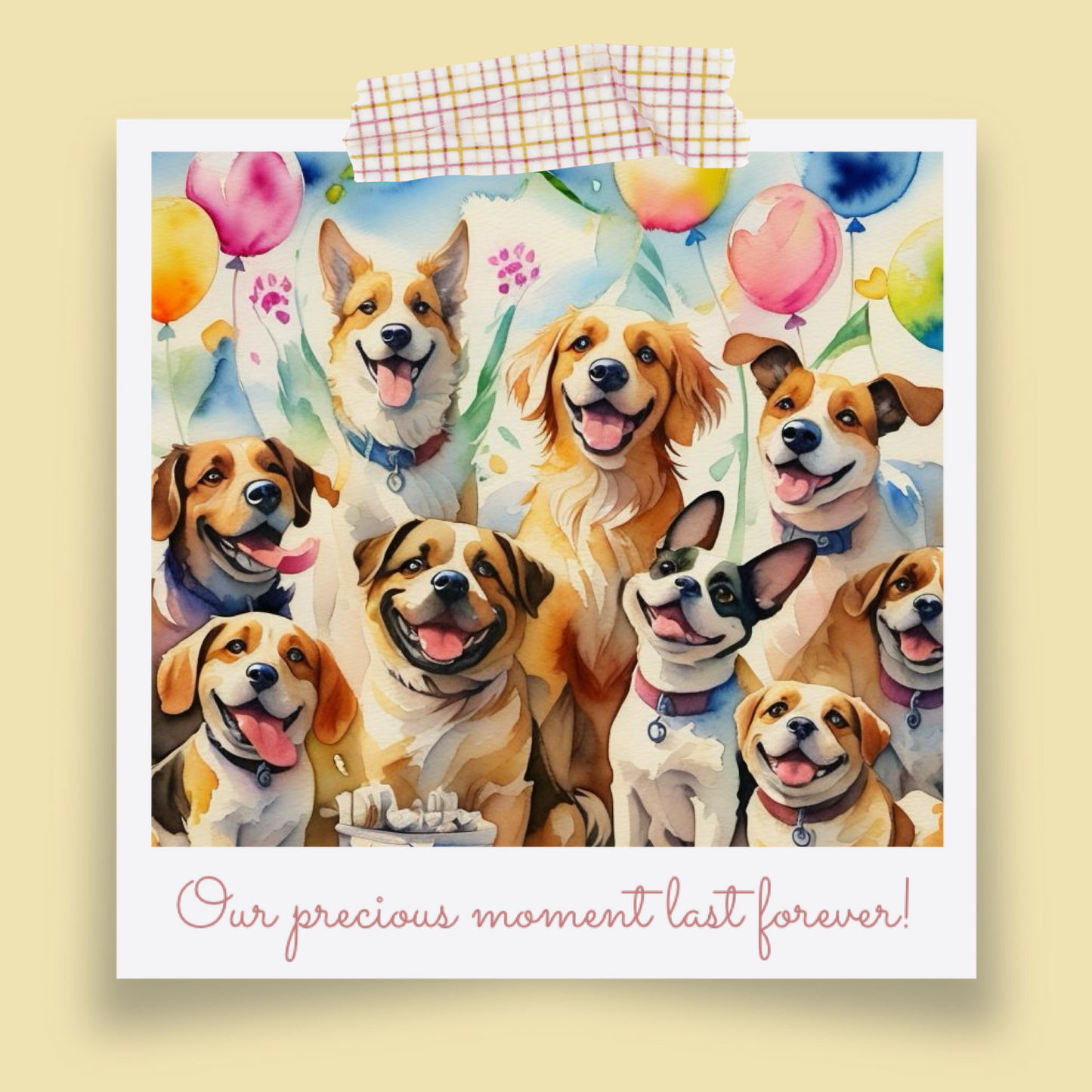 Doggy BiRthDay Gift Bag - Mix2