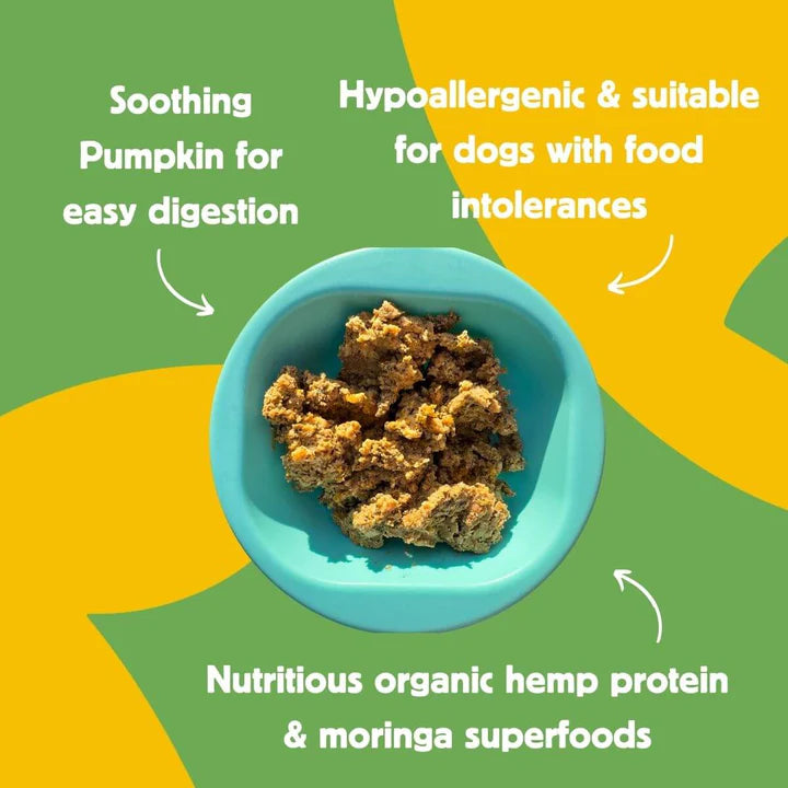 hownd Adult Superfood - HEARTY QUINOA & PUMPKIN CASSEROLE WITH ORGANIC HEMP PROTEIN & MORINGA (400G)