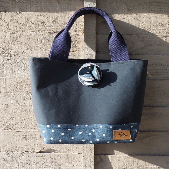 Grab Bags by Hettie - Canvas and Denim spot (Made in Britain)