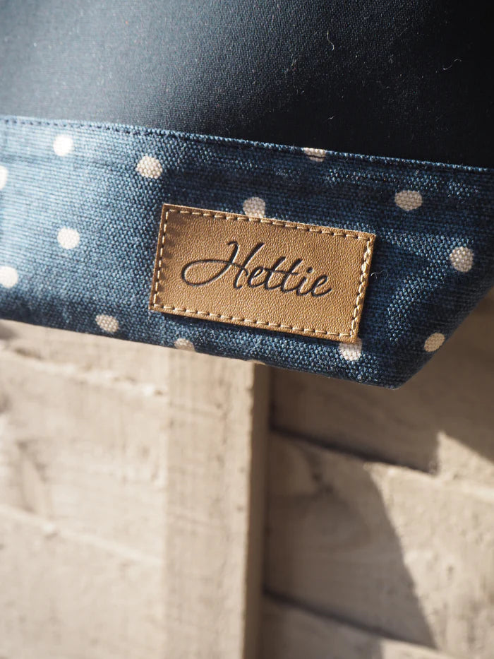 Grab Bags by Hettie - Canvas and Denim spot (Made in Britain)