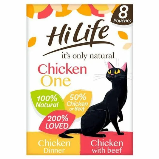 HiLife its only natural The Chicken One 8x70g