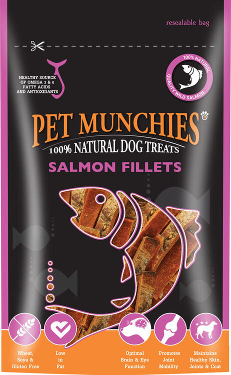 PET MUNCHIES Salmon Fillets (90gm)