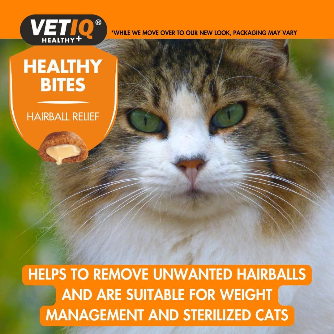 VETIQ® Healthy Bites Hairball Relief For Cats & Kittens (65g)