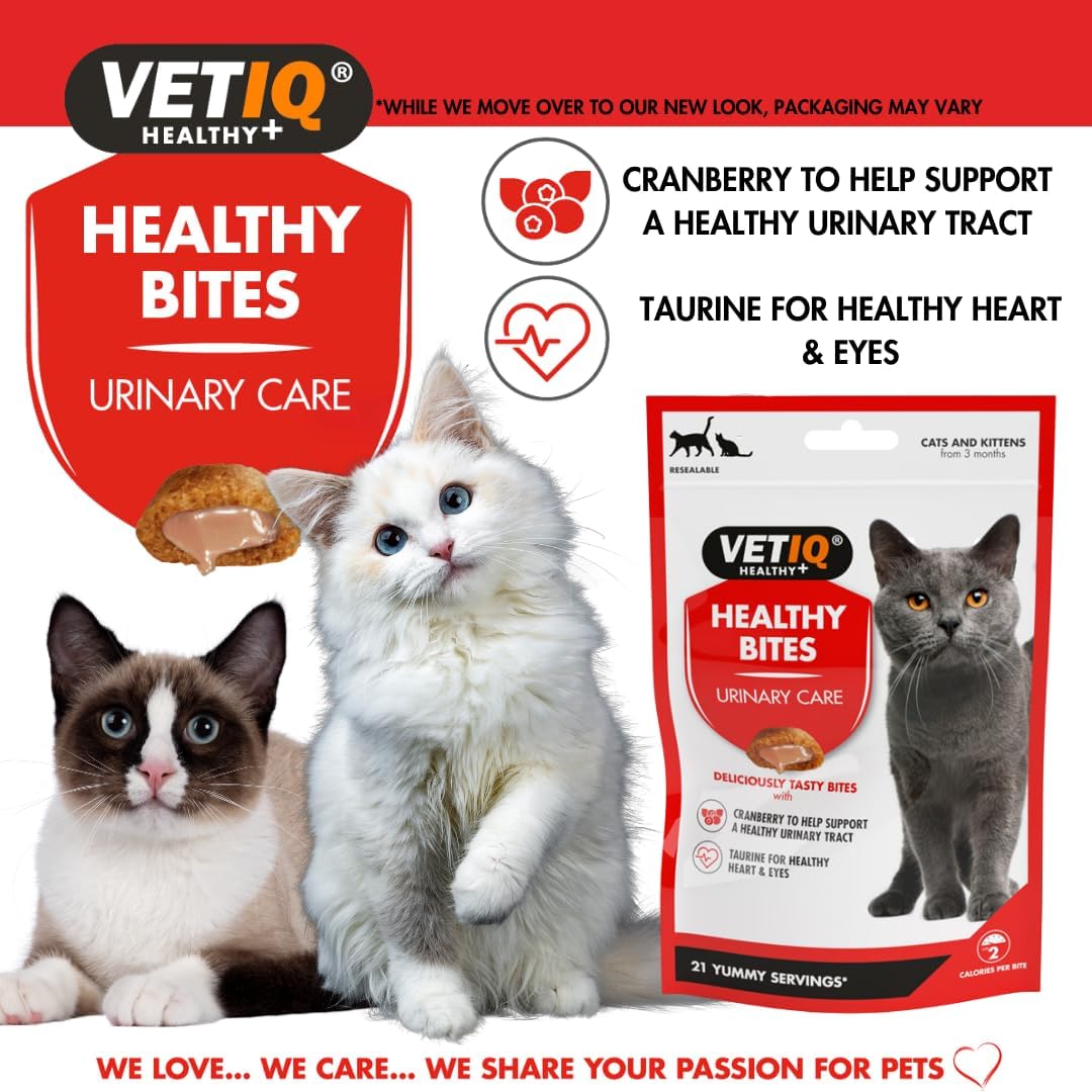 VETIQ® Healthy Bites Urinary Care for Cats & Kittens (65g) (Copy)