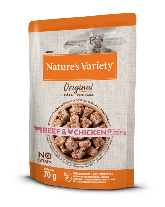 Nature's Variety Original Paté - Beef & Chicken, No Grain 70g