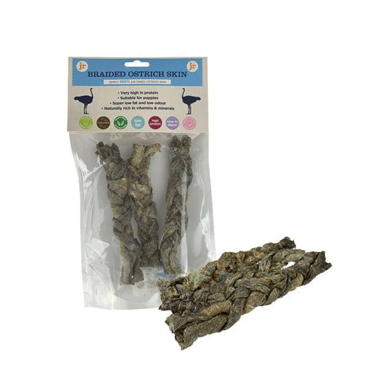 Jr Braided Ostrich Collagen Skin (3 pieces)
