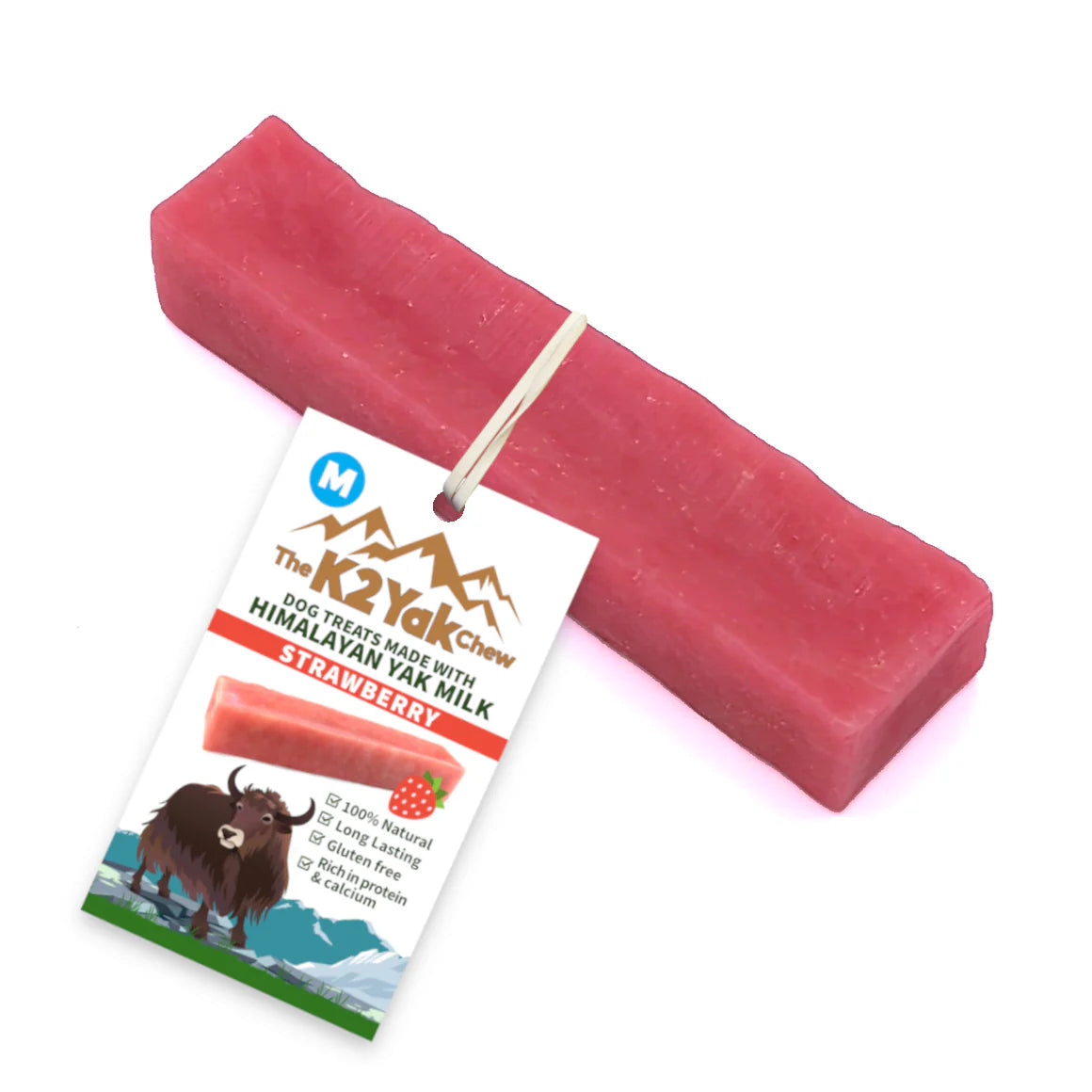 K2 Yak Chews Dog Treats Medium, 3 flavours