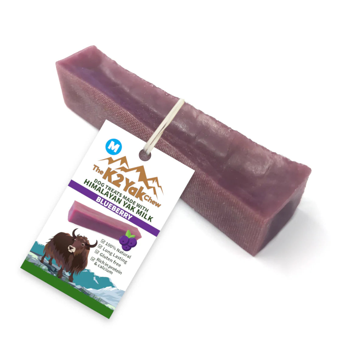K2 Yak Chews Dog Treats Medium, 3 flavours