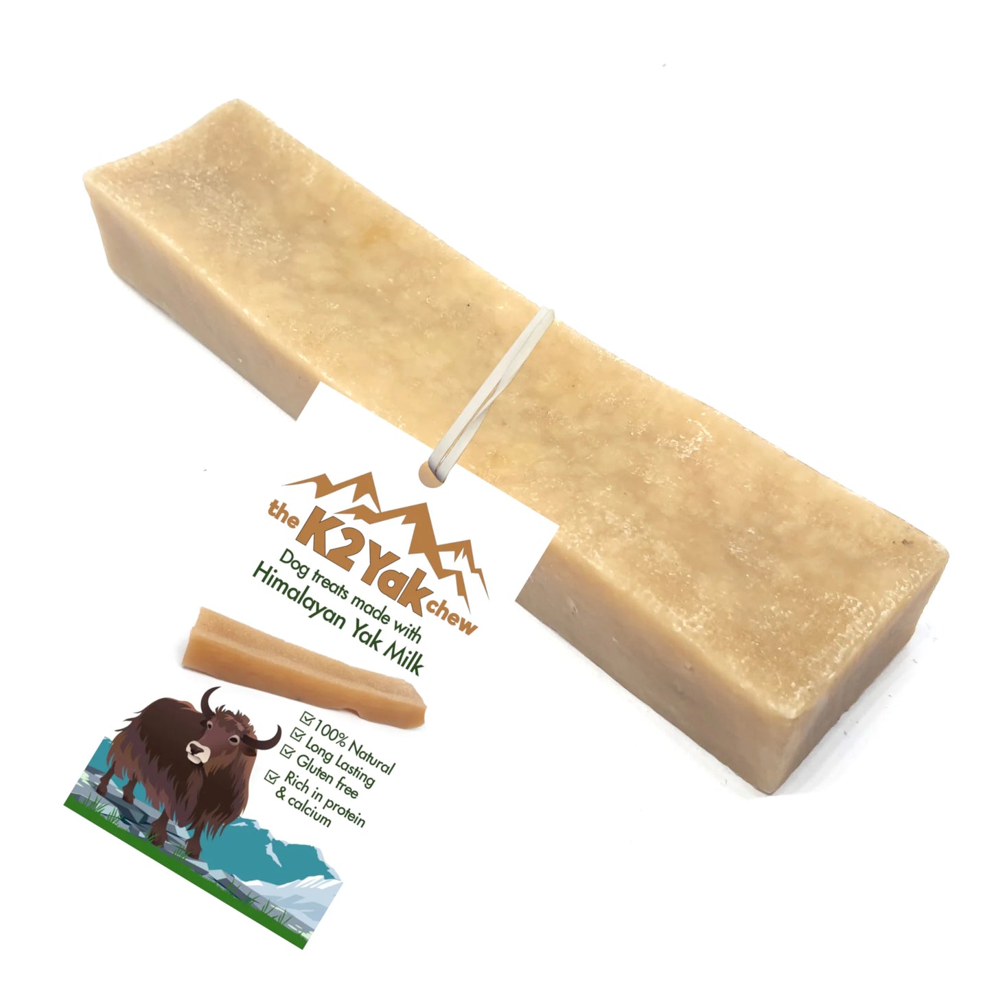 K2 Yak Chews Dog Treats Large, 3 flavours