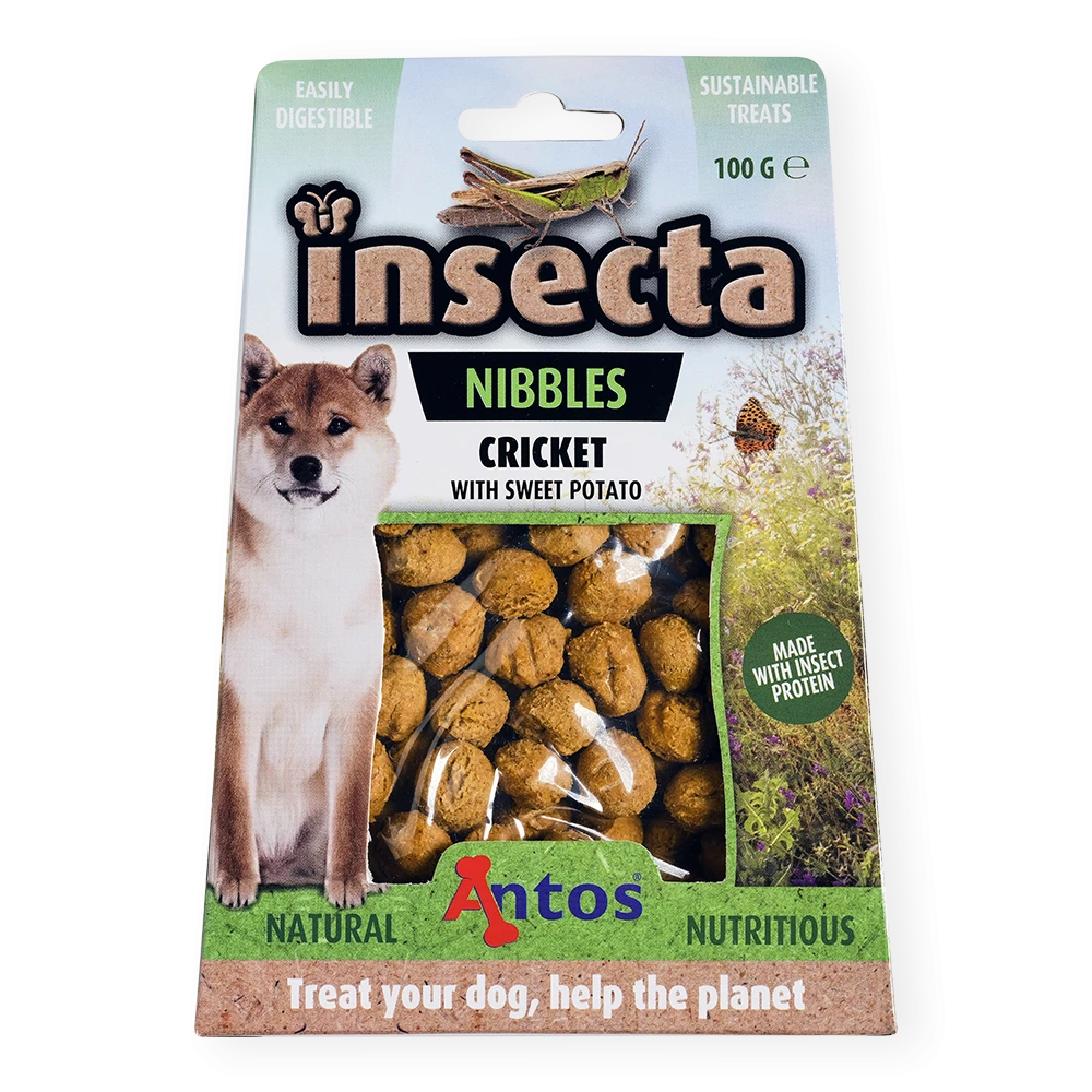 Insecta Nibbles Cricket & Sweet Potato 100g