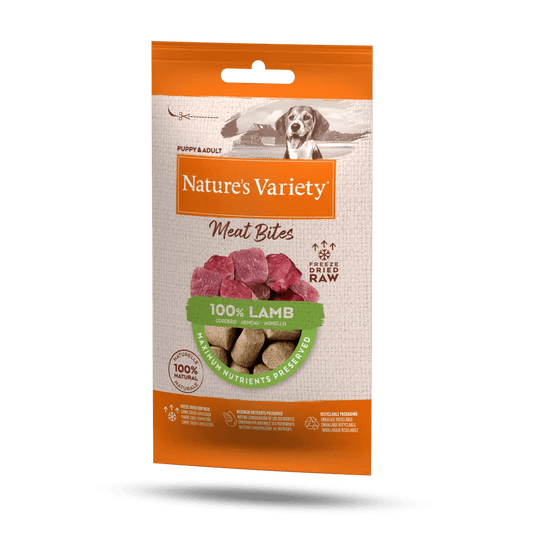 Nature’s Variety Freeze Dried Meat Bites - 100% Lamb (20g)