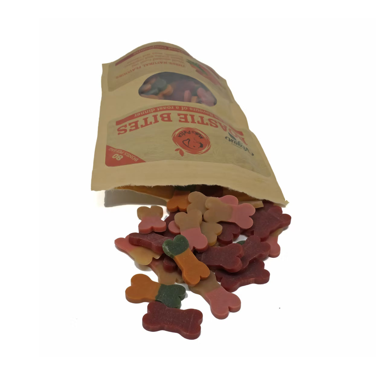 Vegan Dog Treats - Maks Patch "Roastie Bites" Training Dog Treats - 100g