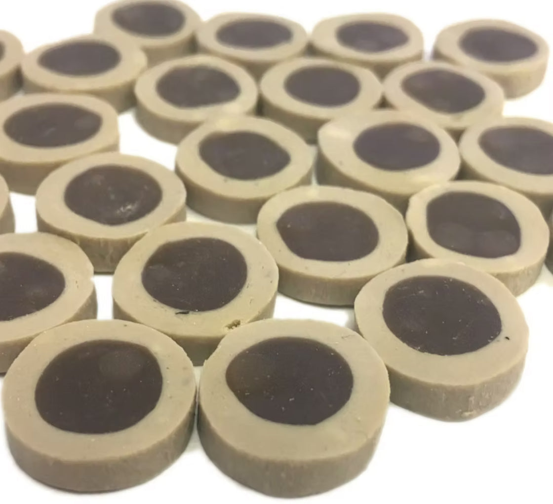 Vegan Dog Training Treats - Maks Patch Peanut Butter Reward Coins - 100g