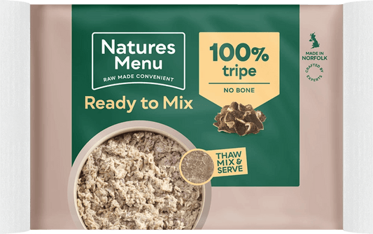 Natures Menu 100% Tripe block (400g)
