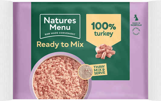 Natures Menu 100% Turkey block (400g)