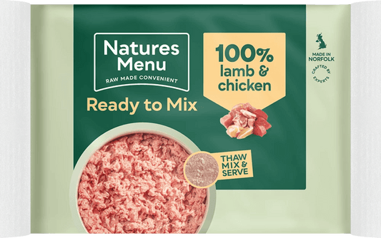 Natures Menu 100% Lamb & Chicken block (400g)