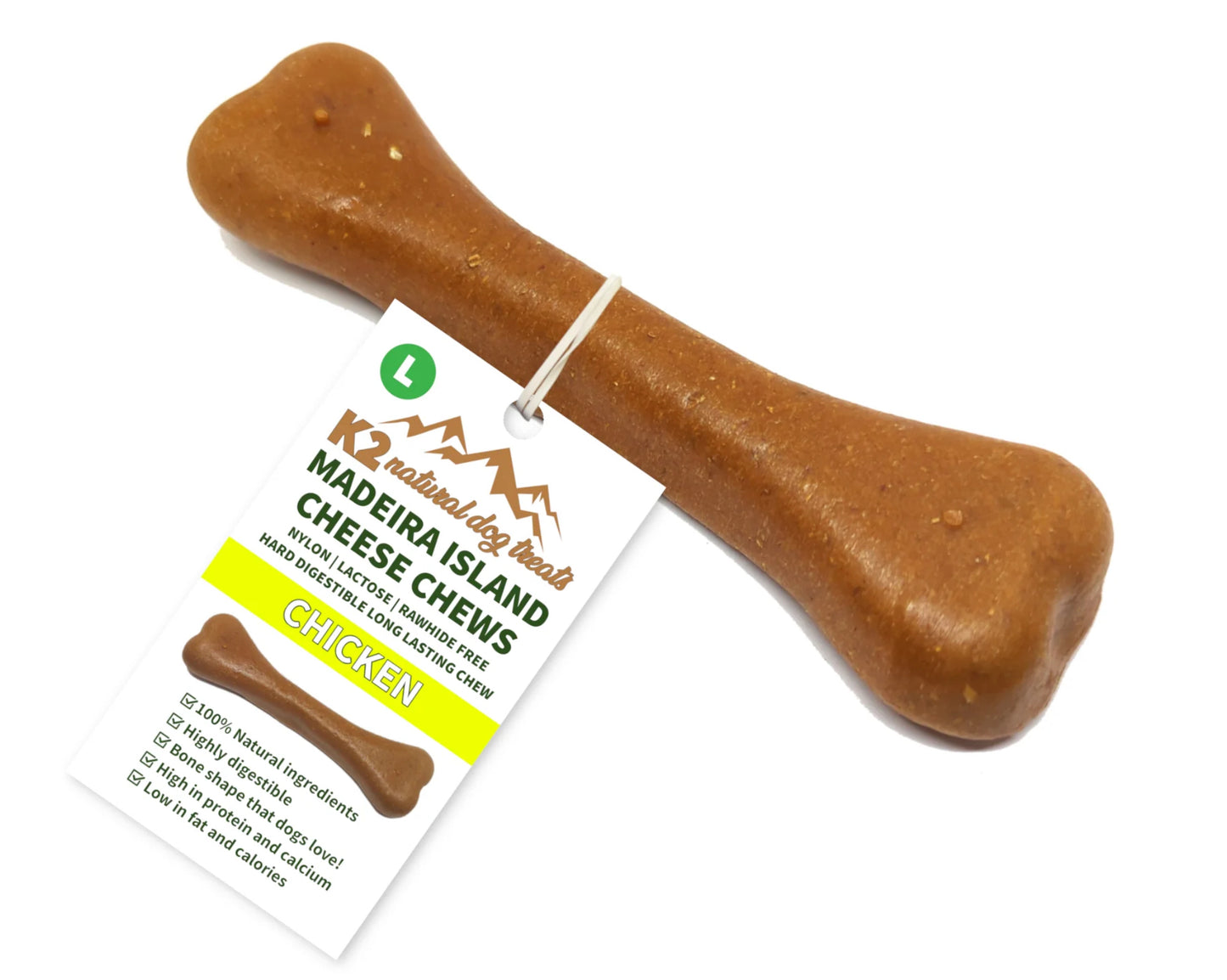 K2 Madeira Island Cheese Chews L, 3 flavour