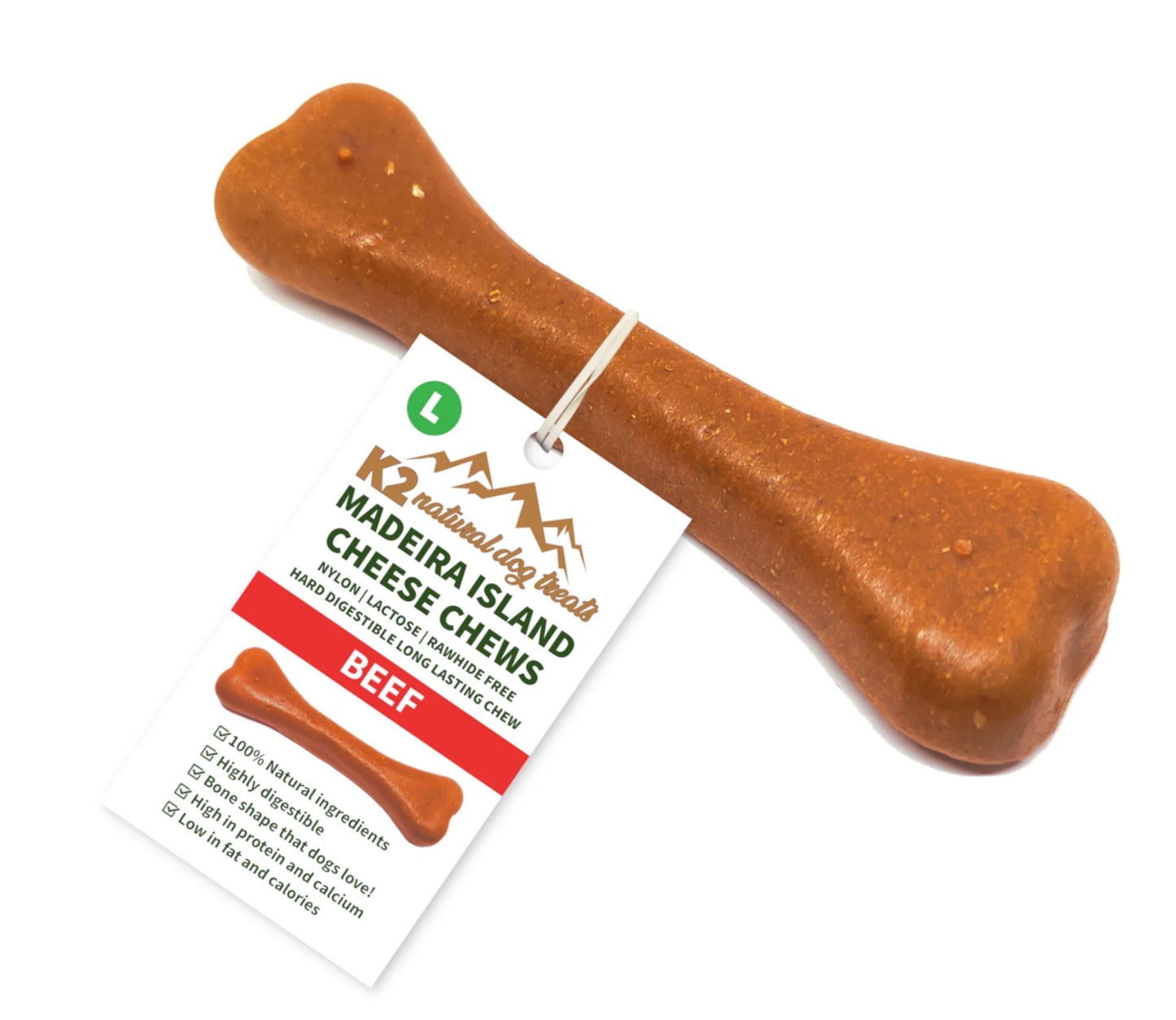 K2 Madeira Island Cheese Chews L, 3 flavour