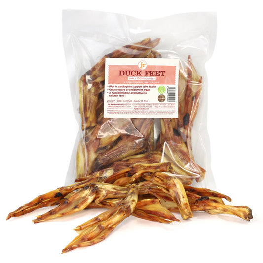 Jr Natural Duck Feet (200g)