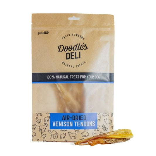 Doodle's Deli Air Dried Venison Tendon (120g)