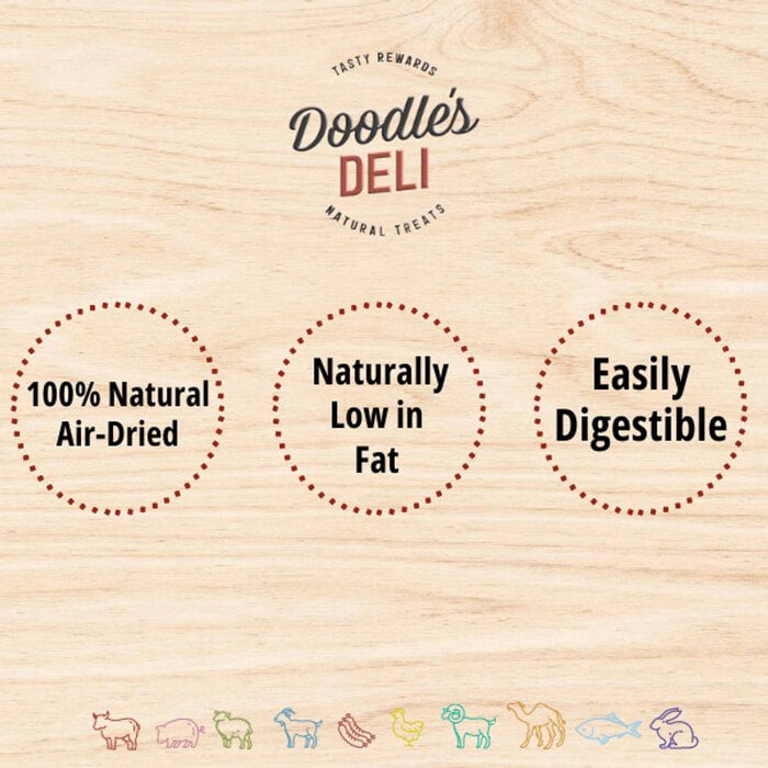 Doodle's Deli Air Dried Venison Tendon (120g)