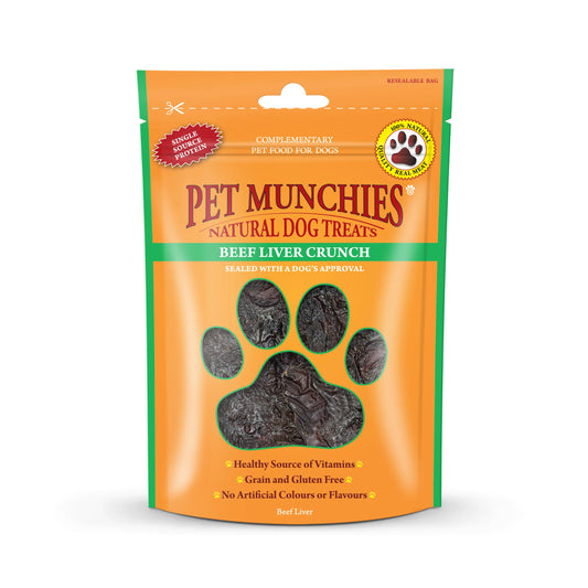 PET MUNCHIES : Beef Liver Crunch (90g)