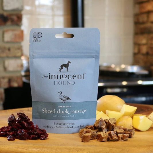 The Innocent Hound : Sliced Duck Sausage with Cranberry (70g)